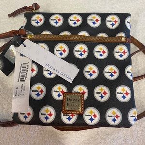 NWT Dooney&Bourke Steelers crossbody